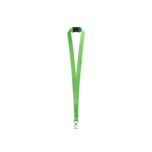 LEEDS. Lanyard aus Polyester mit Sicherheitsverschluss - Reklamnepredmety
