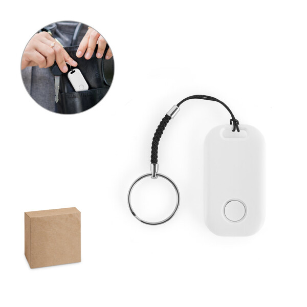 DAMY. Wireless Tracker mit kompaktem, leichtem Design aus recyceltem ABS (100 % rABS)