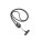 ZEWAIL. Lanyard mit Smartphone-Halterung, USB-C-Kabel und verschiedenen Adaptern aus recyceltem ABS und recyceltem TPE - 97194-103-logo - variant 