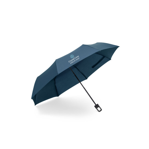 GEORGE. 21-Zoll-Regenschirm aus recyceltem Polyester (100 % rPET) 190T winddichtem Pongee