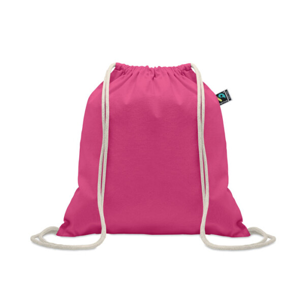 OSOLE DRAW COLOUR Rucksack mit Kordelzug, Fairtrade 180 g