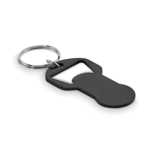 CLAVE Schlüsselanhänger aus Aluminium mit Öffner