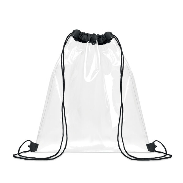 USEE Transparenter Rucksack mit Kordelzug