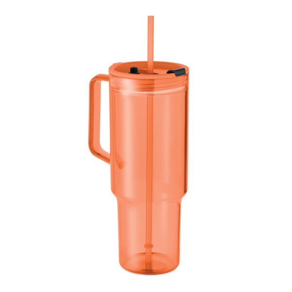 MUGORA Transparenter Becher 1200 ml