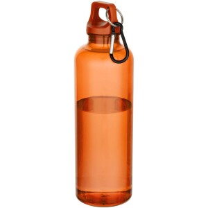 Oregon 750 ml RCS-zertifizierte Trinkflasche aus recyceltem Kunststoff mit Karabinerhaken - Reklamnepredmety