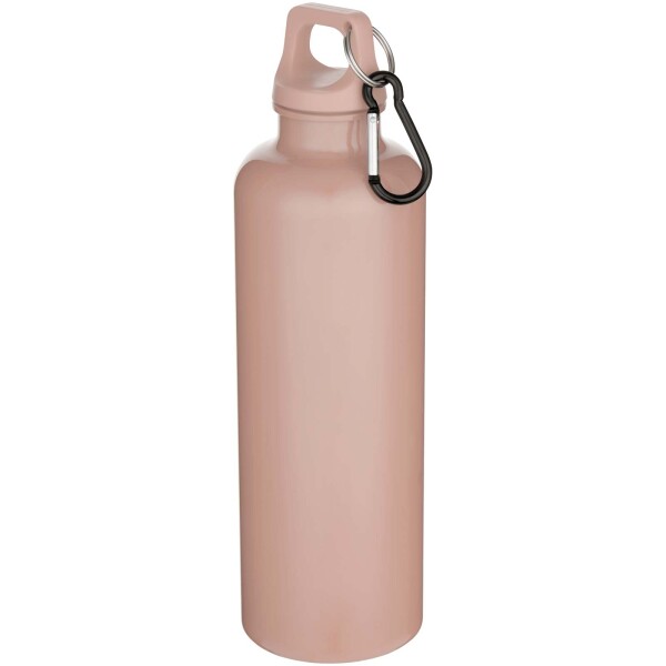 Oregon 750 ml einfarbige RS-zertifizierte Wasserflasche aus recyceltem Kunststoff mit Karabinerhaken