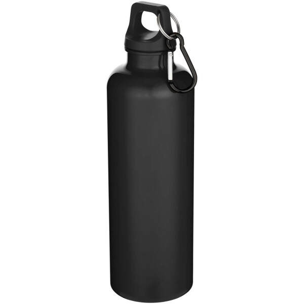 Oregon 750 ml einfarbige RS-zertifizierte Wasserflasche aus recyceltem Kunststoff mit Karabinerhaken