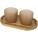 Male Set aus Holztablett und Glastassen - 12640207 - variant PF 12640207