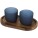 Male Set aus Holztablett und Glastassen - 12640255 - variant PF 12640255