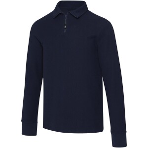 Zeus Langarm Poloshirt Unisex mit Reißverschluss - Reklamnepredmety