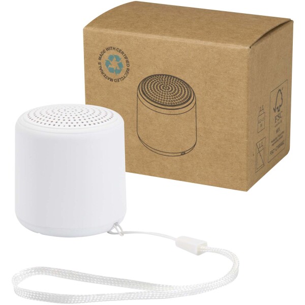 Velkis - 3 W Bluetooth® Lautsprecher aus recyceltem Kunststoff