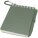 Lig Mini Recyceltes Outdoor-Softcover Notizbuch und Kugelschreiber Set (schwarze Mine) - 10705162 - variant PF 10705162