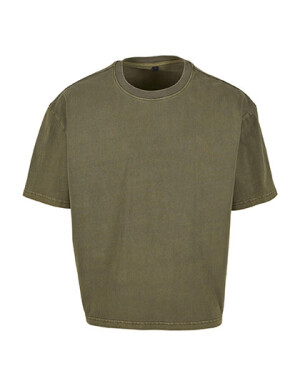 Vintage Cropped Heavy Oversize Tee - Reklamnepredmety