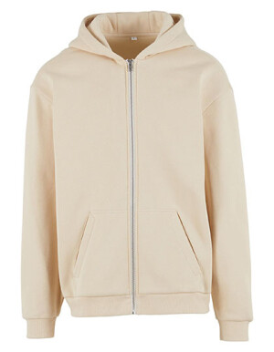 Locker geschnittener Kapuzenpullover mit Reißverschluss  / Loose Fit Zip Hoody / - Reklamnepredmety