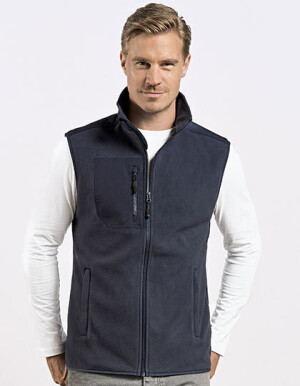 Herren-Fleeceweste aus Canvas - Reklamnepredmety