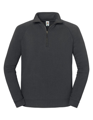 Iconic Premium -Sweatshirt mit Reißverschluss am Hals - Reklamnepredmety