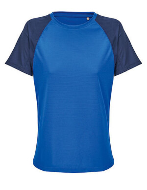 Damen-T-Shirt mit Raglanärmeln Vortex - Reklamnepredmety