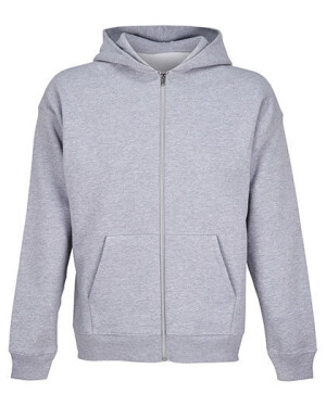 Unisex-Kapuzenpullover mit durchgehendem Reißverschluss von Jelo - Reklamnepredmety