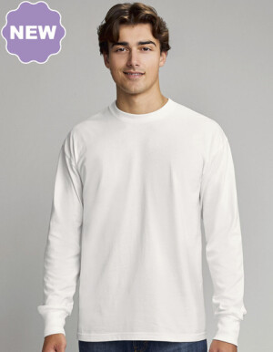 Unisex-Langarmshirt aus schwerem Material - Reklamnepredmety