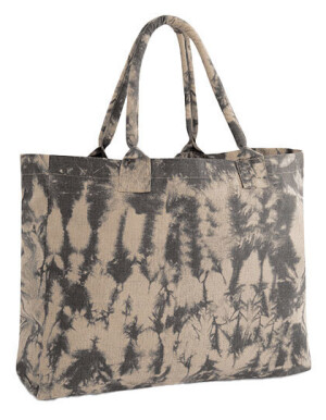 Tragetasche aus Canvas mit Batikmuster - Reklamnepredmety