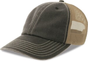 6 Panel Vintage Trucker Kappe Teon - Reklamnepredmety