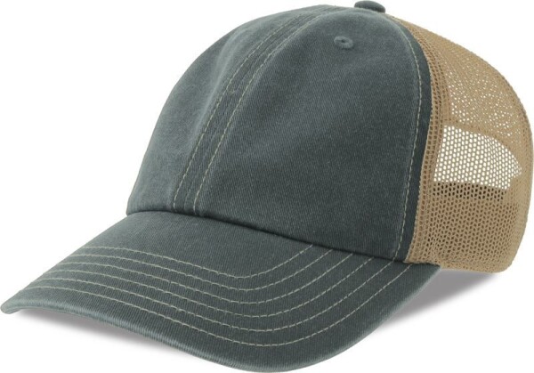 6 Panel Vintage Trucker Kappe Teon