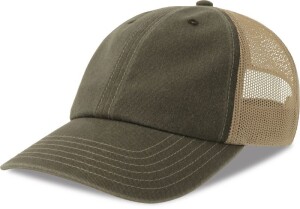 6 Panel Vintage Trucker Kappe Teon - Reklamnepredmety