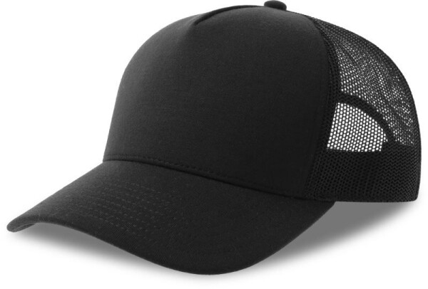 5 Panel Trucker Kappe Rapper Jersey-S