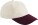 5 Panel Kontrast Kappe B 67 - ps-530067-beechfield-b-67-natural-burgundy-front-80e797c9-21d3-4b7d-a7b1-60969eedb319-web - variant 