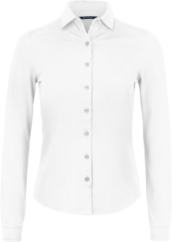 Piqué Bluse langarm Advantage Shirt Women