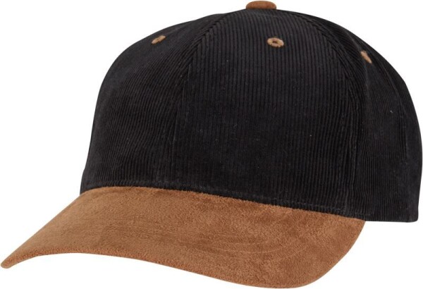 6 Panel Kappe "Corduroy Suede" 9279