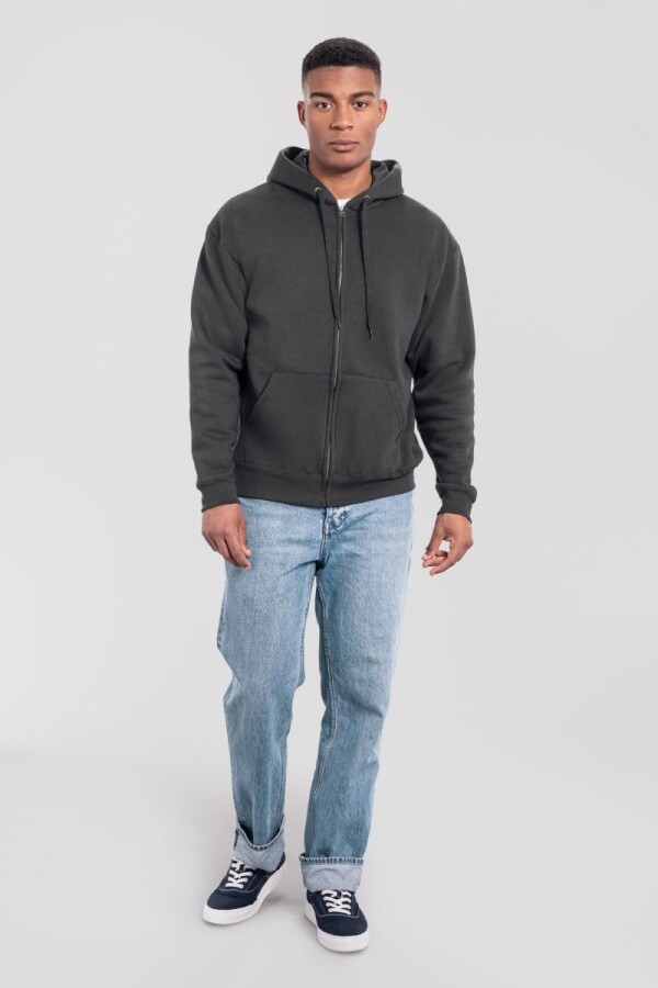 Schwere Kapuzen Sweatjacke - Iconic Premium Hooded Sweat Jacket