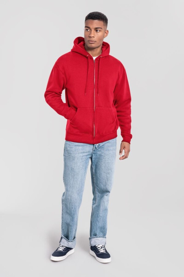 Schwere Kapuzen Sweatjacke - Iconic Premium Hooded Sweat Jacket
