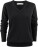 Damen V-Ausschnitt Pullover Ashland V-Neck Women - ps-622505-james-harvest-ashland-v-neck-women-black-front-7fd8b0ce-d44b-4200-bd1a-a09652f3cb7d-web - variant 