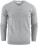 Herren V-Ausschnitt Pullover - ps-622507-james-harvest-ashland-v-neck-grey-melange-front-d9b2a5cc-8e7e-4233-9ef7-5b614a874a22-web - variant 