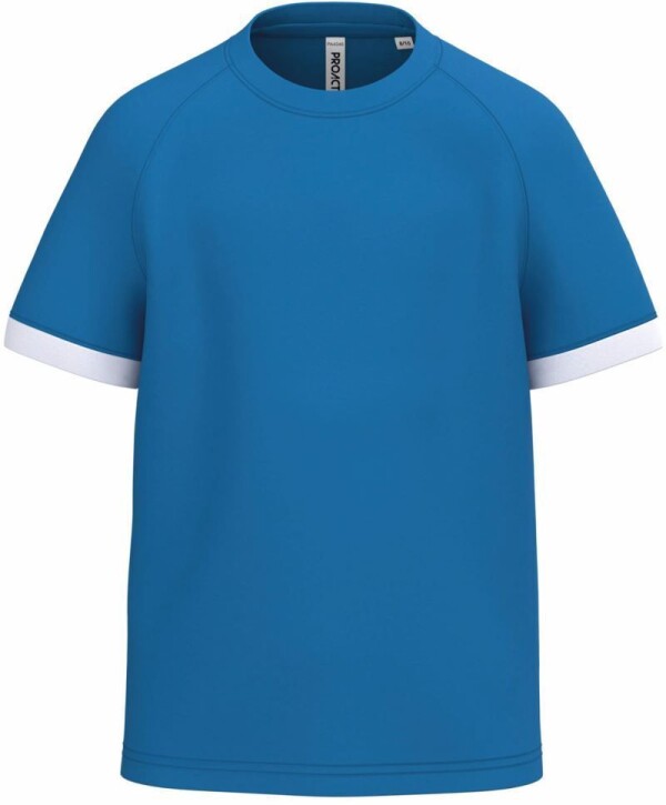 Kinder Kontrast Sport Shirt PA 4046