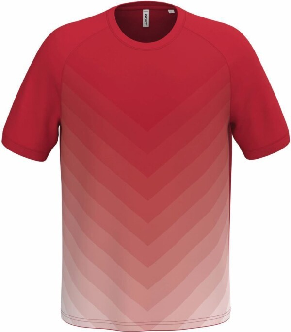 Unisex Sport Shirt mit Farbverlauf PA 4047