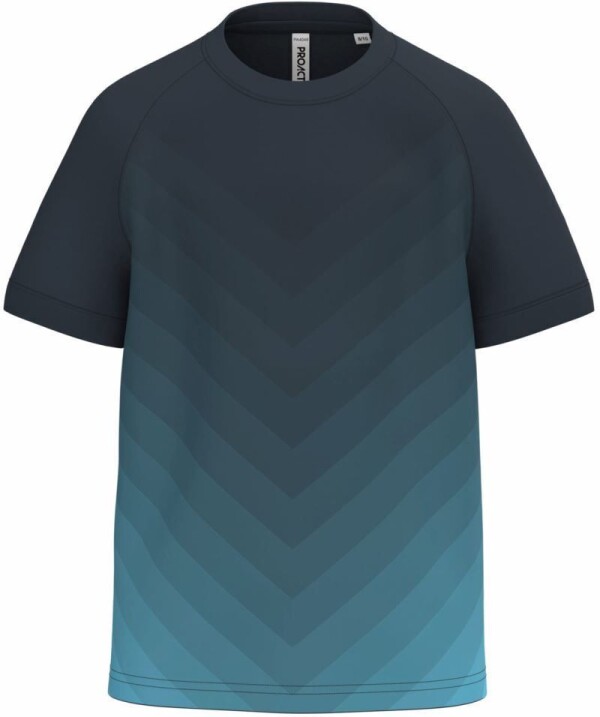 Kinder Sport Shirt mit Farbverlauf PA 4048