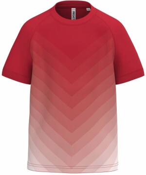 Kinder Sport Shirt mit Farbverlauf PA 4048 - Reklamnepredmety