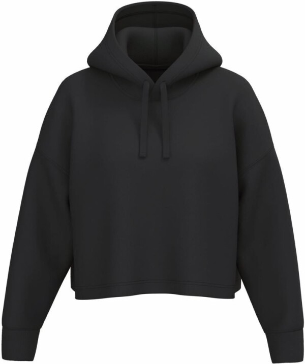 Damen Cropped Kapuzen Sweater PA 396