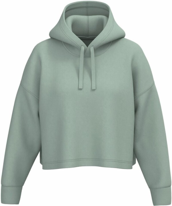 Damen Cropped Kapuzen Sweater PA 396