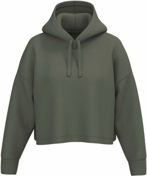 Damen Cropped Kapuzen Sweater PA 396 - Reklamnepredmety