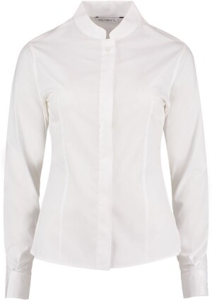 Popeline Bluse mit Maokragen langarm KK 261 - Reklamnepredmety