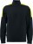 Schwerer Doubleface Workwear Sweater 2128 Sweatshirt 1/2 Zip - ps-642128-projob-2128-sweatshirt-1-2-zip-black-yellow-front-915cb9d5-c7e6-4c04-94f1-b2af8755a945-web - variant 