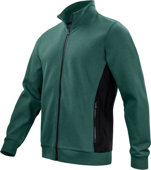 Schwere Doubleface Workwear Sweatjacke 2129 Sweatshirt Full Zip