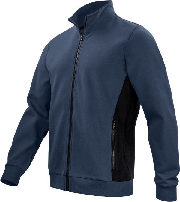 Schwere Doubleface Workwear Sweatjacke 2129 Sweatshirt Full Zip