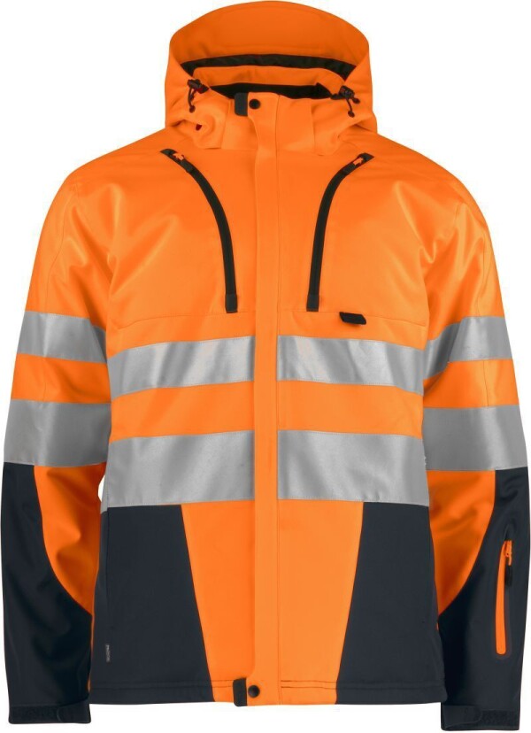3-Lagen Sicherheits Softshell Jacke 6420 Padded Softshell