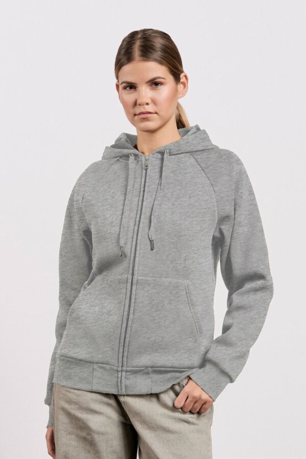 Schwere Damen Kapuzen Sweatjacke 5505