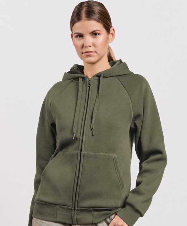 Schwere Damen Kapuzen Sweatjacke 5505