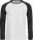 Baseball T-Shirt langarm "Unlabeled" TJ 1170 - ps-181170-tee-jays-tj-1170-white-black-front-257bcd28-2f76-49ed-a750-47f982a42b19-web - variant 